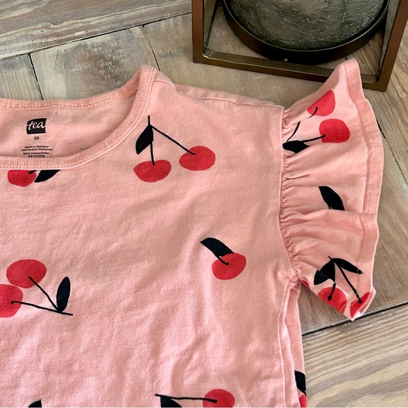 Tea Collection Cherries Ruffle Tee 🍒 - Picture 2 of 5